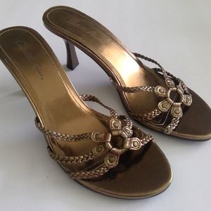 Charlotte Russe Slip on heels NWOT Size 7